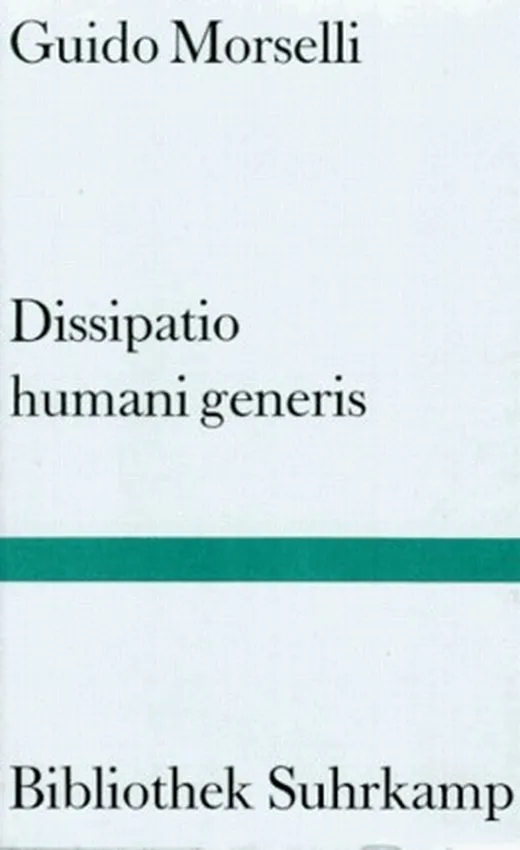 Dissipatio humani generis oder Die Einsamkeit