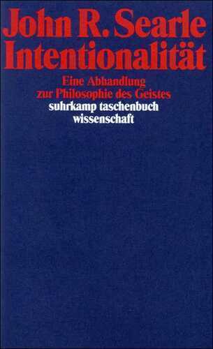 Intentionalität — John R. Searle