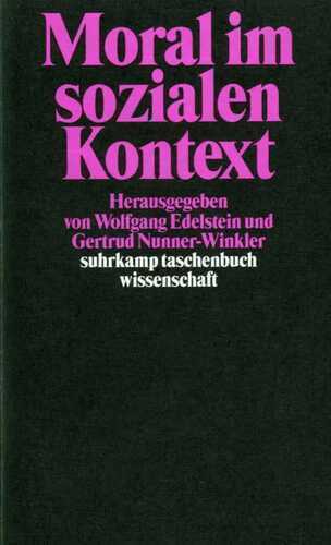 Moral im sozialen Kontext