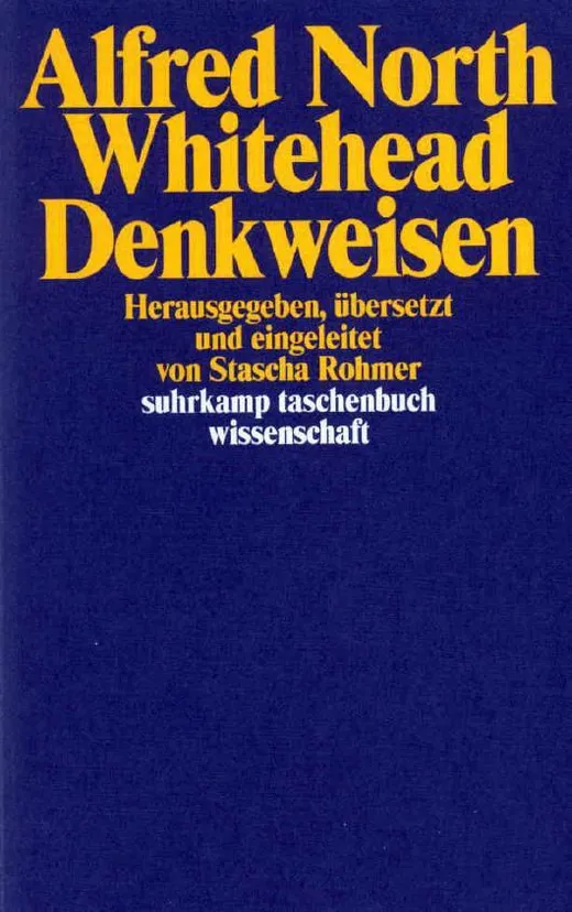 Denkweisen: Übers. u. hrsg. v. Stascha Rohmer (suhrkamp taschenbuch wissenschaft)