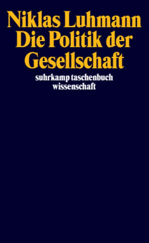 Die Politik der Gesellschaft