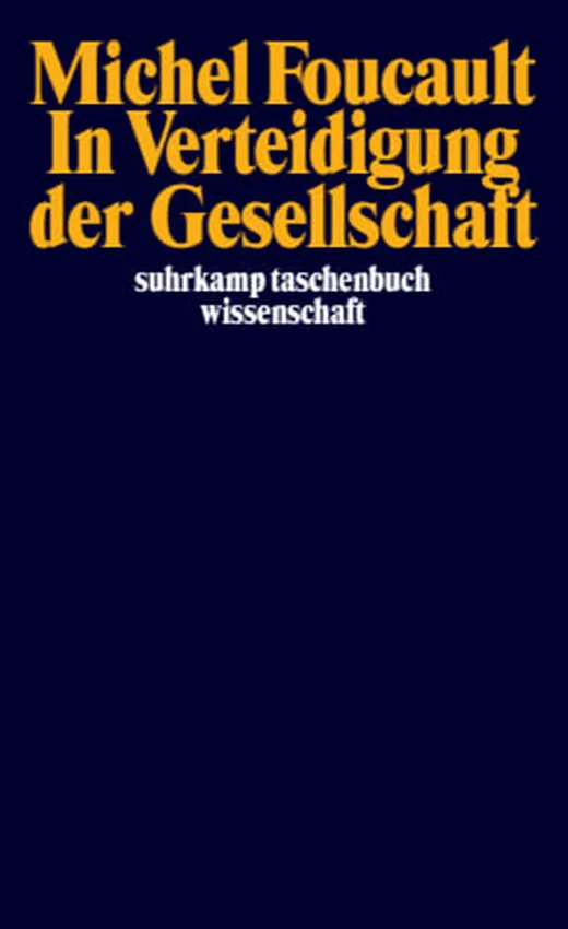 In Verteidigung der Gesellschaft