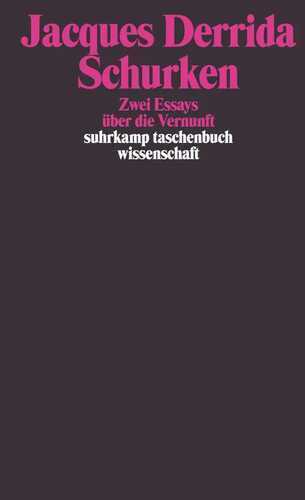 Schurken — Jacques Derrida