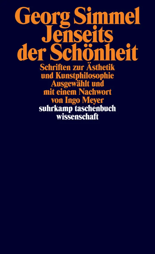 Jenseits der Schönheit: Schriften zur Ästhetik und Kunstphilosophie (suhrkamp taschenbuch wissenschaft)