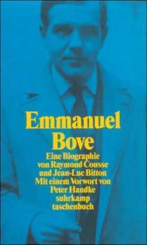 Emmanuel Bove — Jean-Luc Bitton