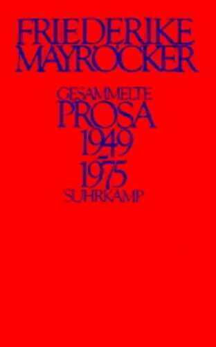 Gesammelte Prosa 1949-1975