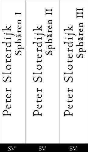 Sphären — Peter Sloterdijk