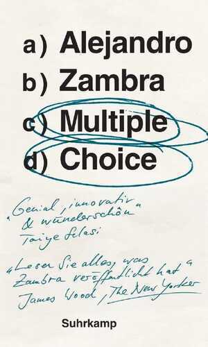 Multiple Choice — Alejandro Zambra
