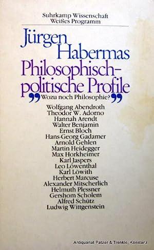 Philosophisch - politische Profile