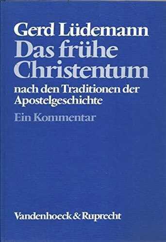 Lüdemann, Früh.Christentum fr.Prs: Ein Kommentar