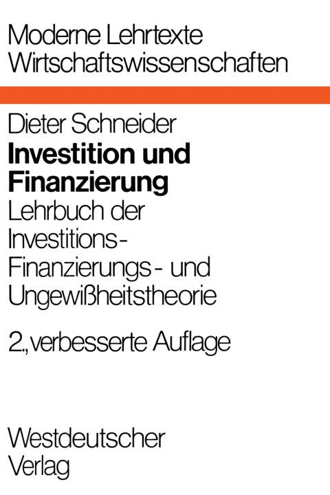 Investition und Finanzierung