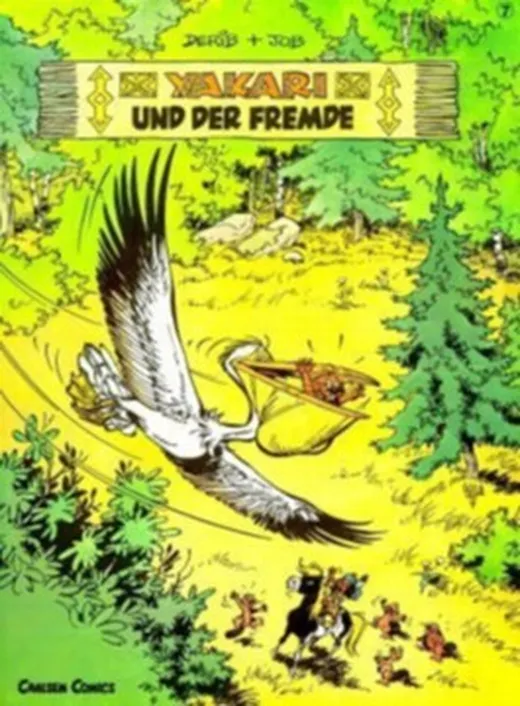 Yakari und der Fremde — Derib