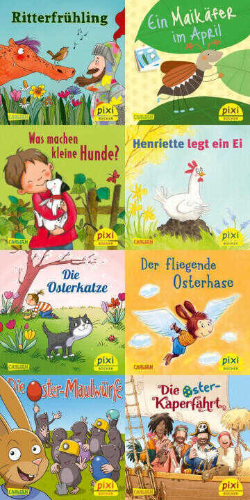 Pixi-Box 308: Pixi liebt den Frühling (8x8 Exemplare)