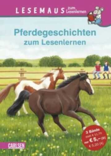 Lesemaus zum Lesenlernen Sammelbände, Band 7: Pferdegeschichten zum Lesenlernen