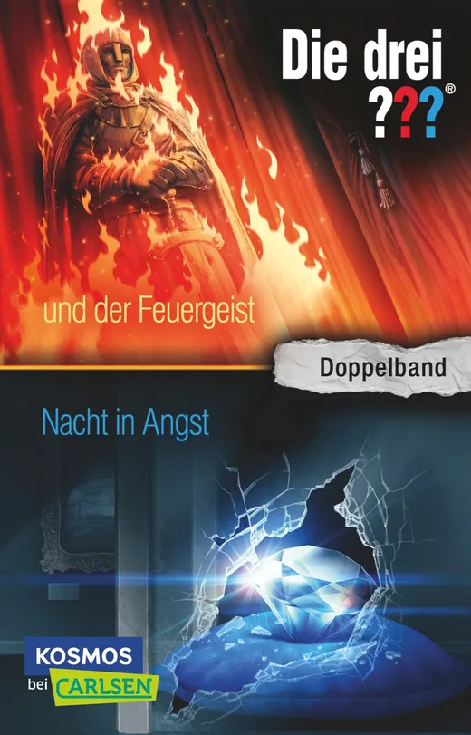 Die drei ???: und der Feuergeist / Nacht in Angst (Doppelband)