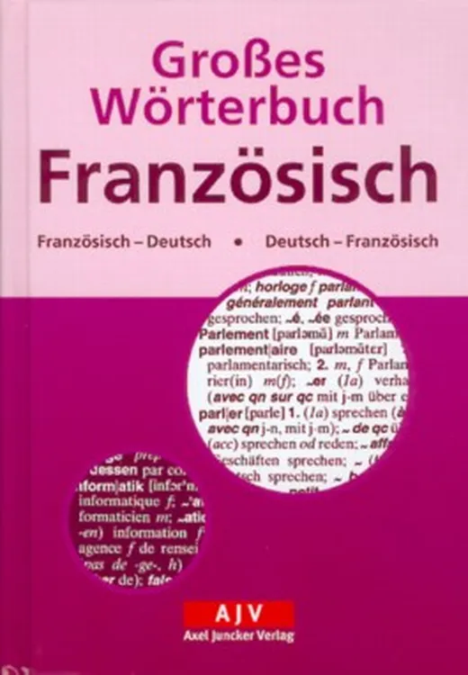 Großes Wörterbuch Französisch