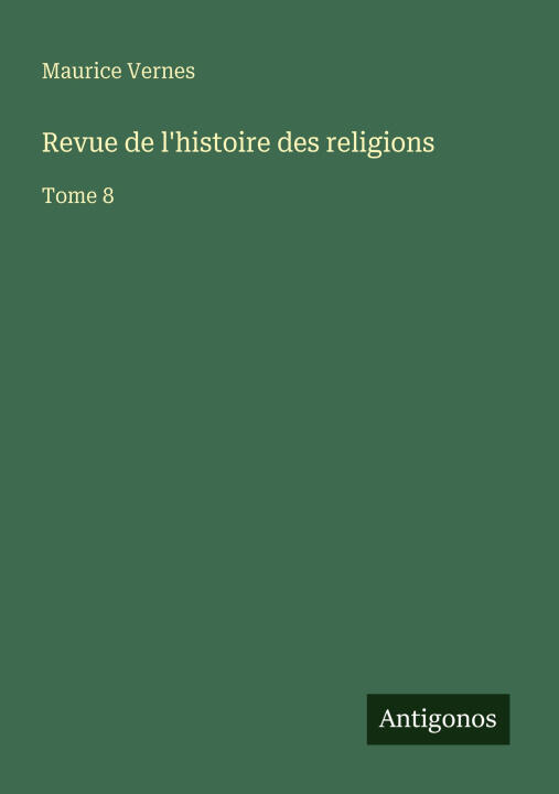 Revue de l'histoire des religions