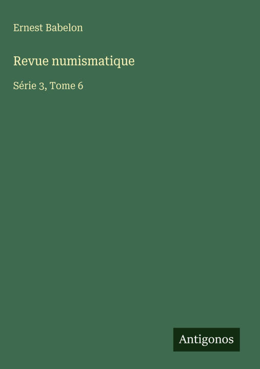 Revue numismatique