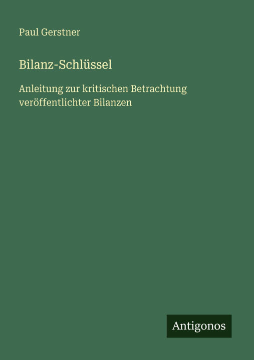 Bilanz-Schlüssel