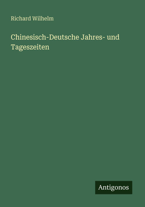 Chinesisch-Deutsche Jahres- und Tageszeiten