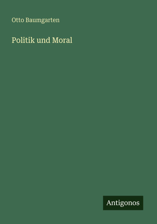 Politik und Moral