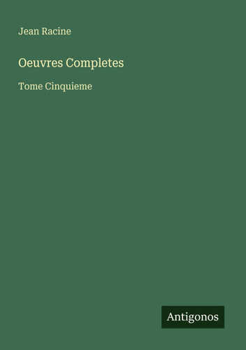 Oeuvres Completes