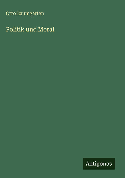 Politik und Moral