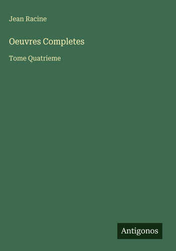 Oeuvres Completes