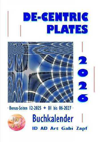 Decentric Plates Buchkalender 2026