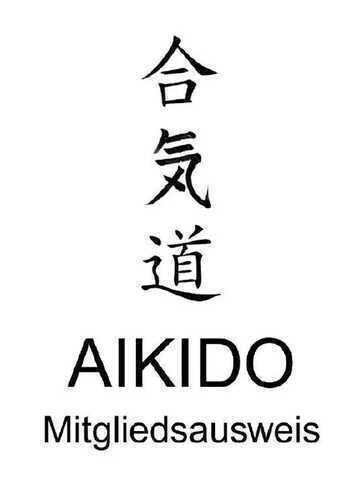 Aikido Ausweis