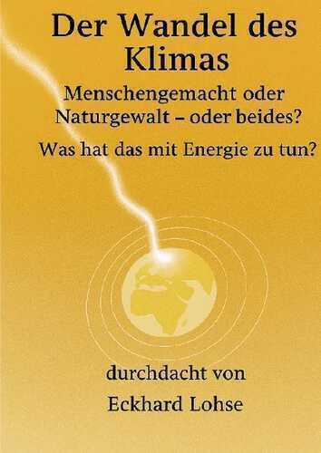 Der Wandel des Klimas
