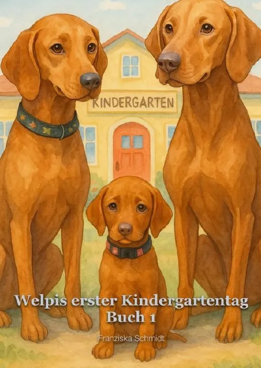 Hundewelpengeschichten / Welpis erster Kindergartentag