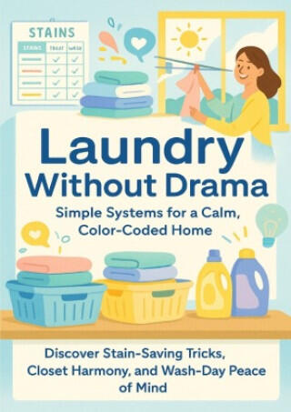 Laundry Without Drama: Simple Systems for a Calm, Color-Coded Home