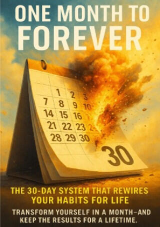 One Month to Forever: The 30-Day System That Rewires Your Habits for Life