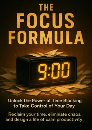 The Focus Formula: Unlock the Power of Time Blocking to Take Control of Your Day