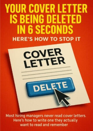 Your Cover Letter Is Being Deleted in 6 Seconds Here's How to Stop It
