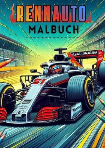Rennauto Malbuch