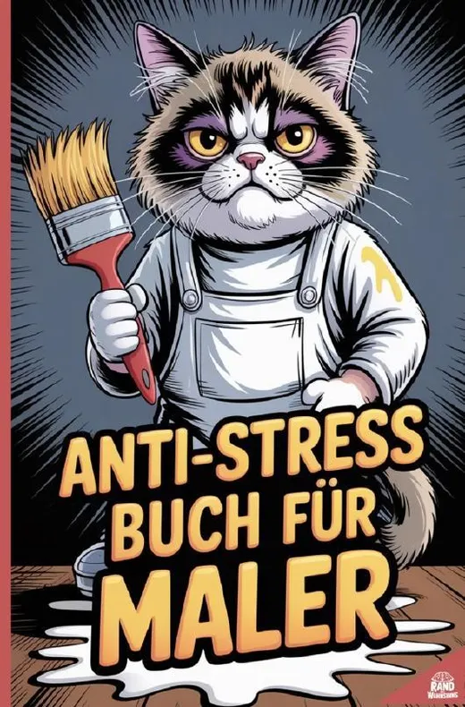 Anti-Stress Buch für Maler