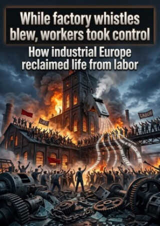 While factory whistles blew, workers took control