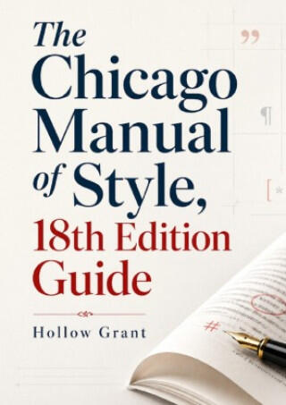 The Chicago Manual of Style, 18th Edition Guide