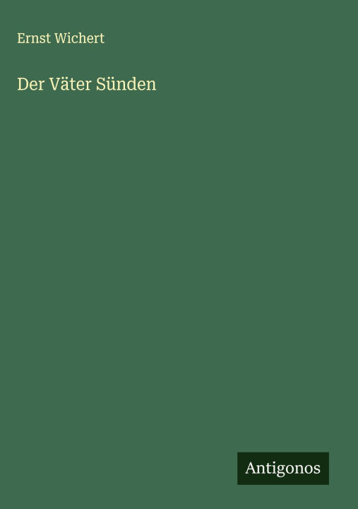 Der Väter Sünden