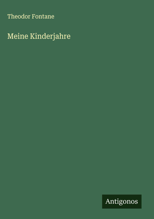 Meine Kinderjahre