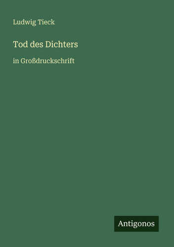 Tod des Dichters