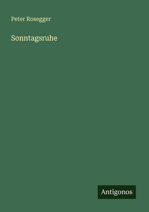 Sonntagsruhe
