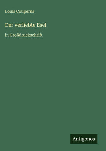 Der verliebte Esel