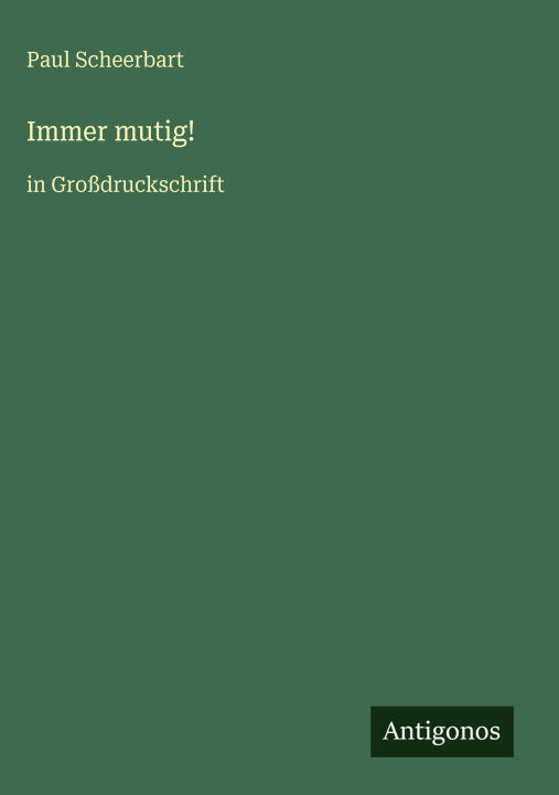 Immer mutig!