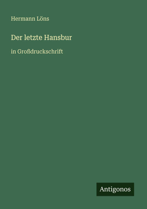 Der letzte Hansbur