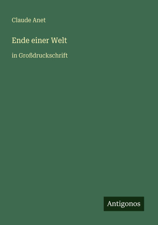 Ende einer Welt