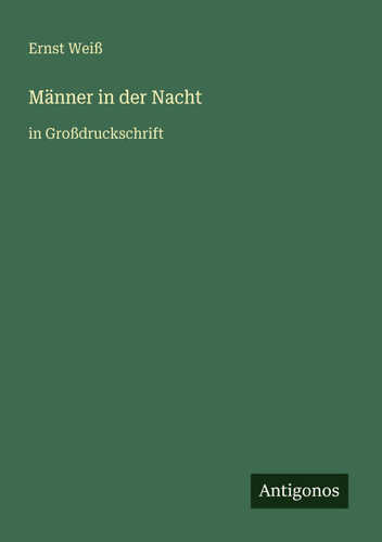 Männer in der Nacht