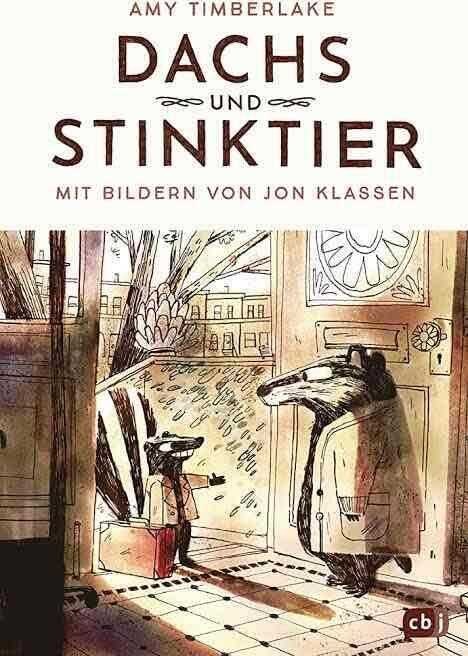 Dachs und Stinktier